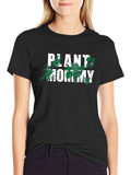 Plant Mommy Graphic T-Shirt - Black