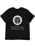 Overthinking T-Shirt - Brain Gears Design