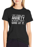 Anxiety Funny T-Shirt