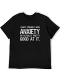 Anxiety Funny T-Shirt