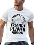 Grandpas Future Piano Player Buddy T-Shirt