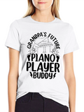 Grandpas Future Piano Player Buddy T-Shirt