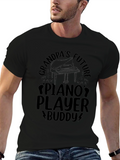 Grandpas Future Piano Player Buddy T-Shirt