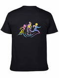 Triathlon T-Shirt: Swim Bike Run Graphic Tee