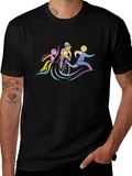 Triathlon T-Shirt: Swim Bike Run Graphic Tee