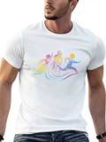 Triathlon T-Shirt: Swim Bike Run Graphic Tee
