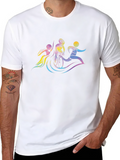 Triathlon T-Shirt: Swim Bike Run Graphic Tee