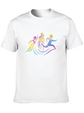 Triathlon T-Shirt: Swim Bike Run Graphic Tee