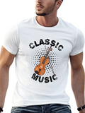 Classic Music Violin T-Shirt