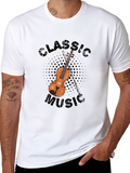 Classic Music Violin T-Shirt