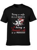 Paramedics Wife T-Shirt - Choice and Privilege