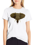 Pixel Elephant Tee - Retro Gaming Style
