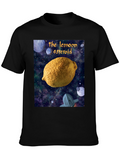 Lemon Asteroid T-Shirt - Space Citrus Tee