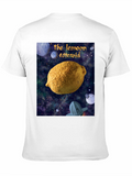 Lemon Asteroid T-Shirt - Space Citrus Tee