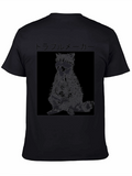 Troublemaker Raccoon Graphic Tee