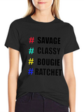 Savage Classy Bougie Ratchet T-Shirt