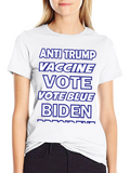 Anti Trump Biden Vote Blue T-Shirt