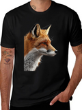 Fox Graphic Black T-Shirt