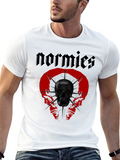 Normies Skull Graphic Black T-Shirt