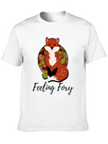 Feeling Foxy Graphic Tee - Soft Cotton Blend