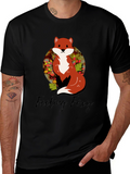 Feeling Foxy Graphic Tee - Soft Cotton Blend