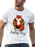 Feeling Foxy Graphic Tee - Soft Cotton Blend