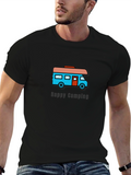 Happy Camping RV Graphic T-Shirt