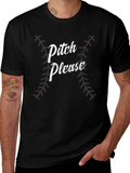 Pitch Please Baseball T-Shirt
