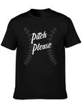 Pitch Please Baseball T-Shirt