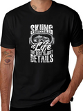Skiing is Life Graphic T-Shirt