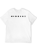Play/Pause Media T-Shirt - Black