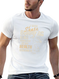 Skateboarding Health Insurance Graphic Tee