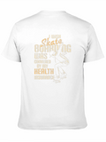 Skateboarding Health Insurance Graphic Tee