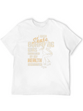 Skateboarding Health Insurance Graphic Tee