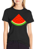 Watermelon Slice Graphic Tee - Summer Style