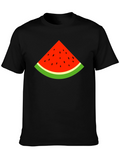 Watermelon Slice Graphic Tee - Summer Style
