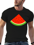 Watermelon Slice Graphic Tee - Summer Style