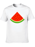 Watermelon Slice Graphic Tee - Summer Style