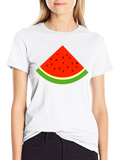 Watermelon Slice Graphic Tee - Summer Style