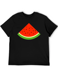 Watermelon Slice Graphic Tee - Summer Style
