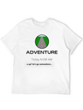 Adventure Awaits Graphic Tee - Lets Go Somewhere!