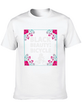 Black Beauty On Bicycle Graphic T-Shirt