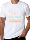 Surfing Graphic Tee - Retro Beach Vibes