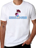 Nerds Are Cute Unisex Black T-Shirt