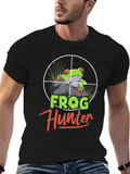 Frog Hunter T-Shirt - Target Frog Design