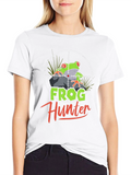 Frog Hunter T-Shirt - Target Frog Design