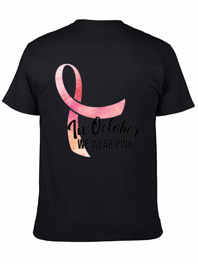 In October We Wear Pink T-Shirt