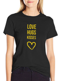Love Hugs Kisses Graphic Tee