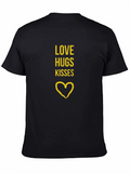 Love Hugs Kisses Graphic Tee