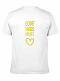 Love Hugs Kisses Graphic Tee